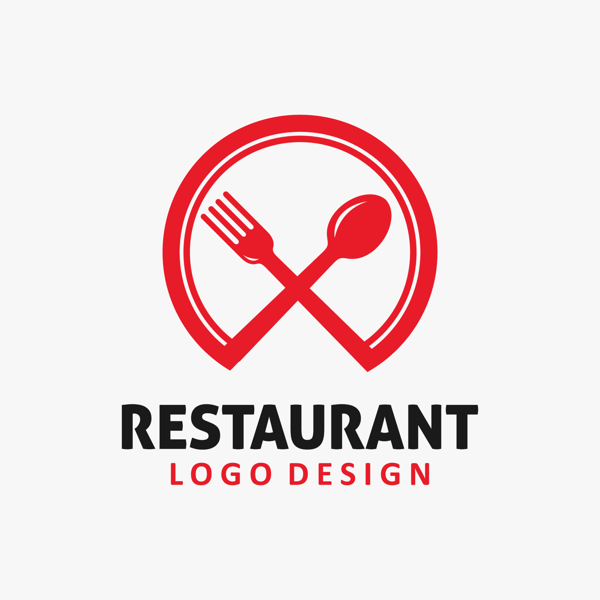 Food restaurant logo design 9005059 Vector Art at Vecteezy