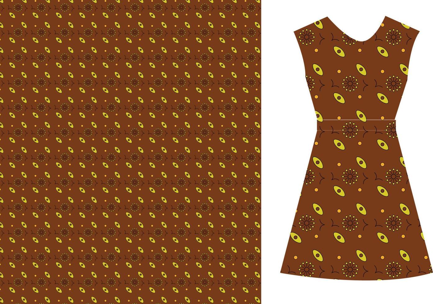 flower pattern design vector