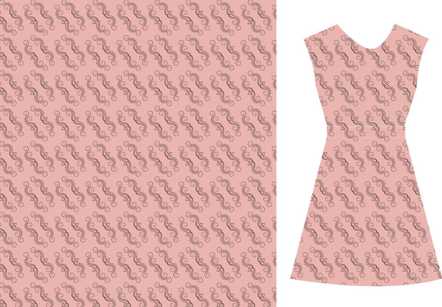 flower pattern design vector
