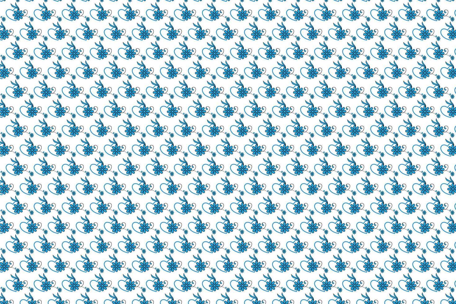 flower pattern design vector