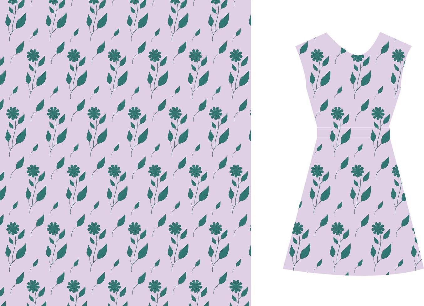 flower pattern design vector