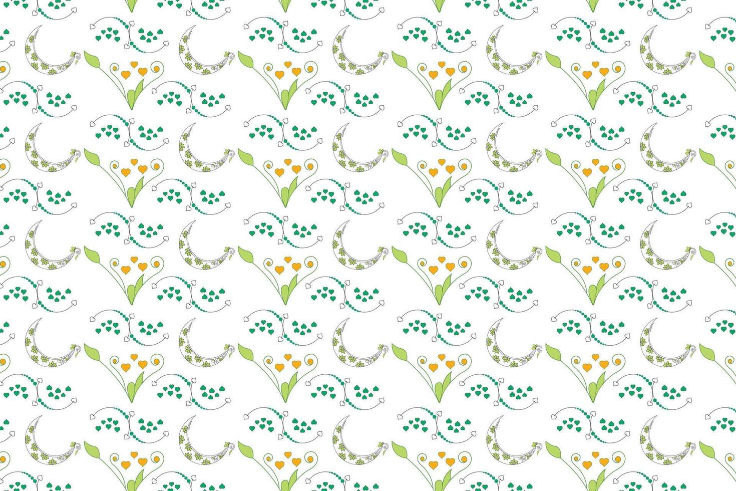 flower pattern design vector