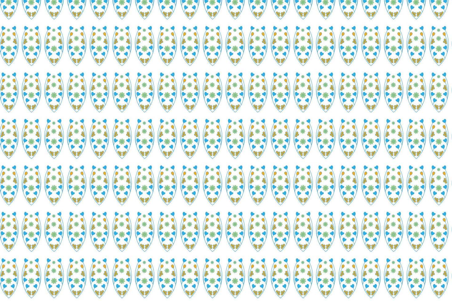 flower pattern design vector