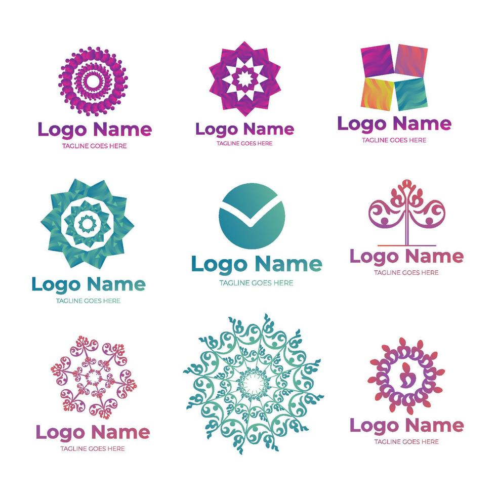 Logo design template vector