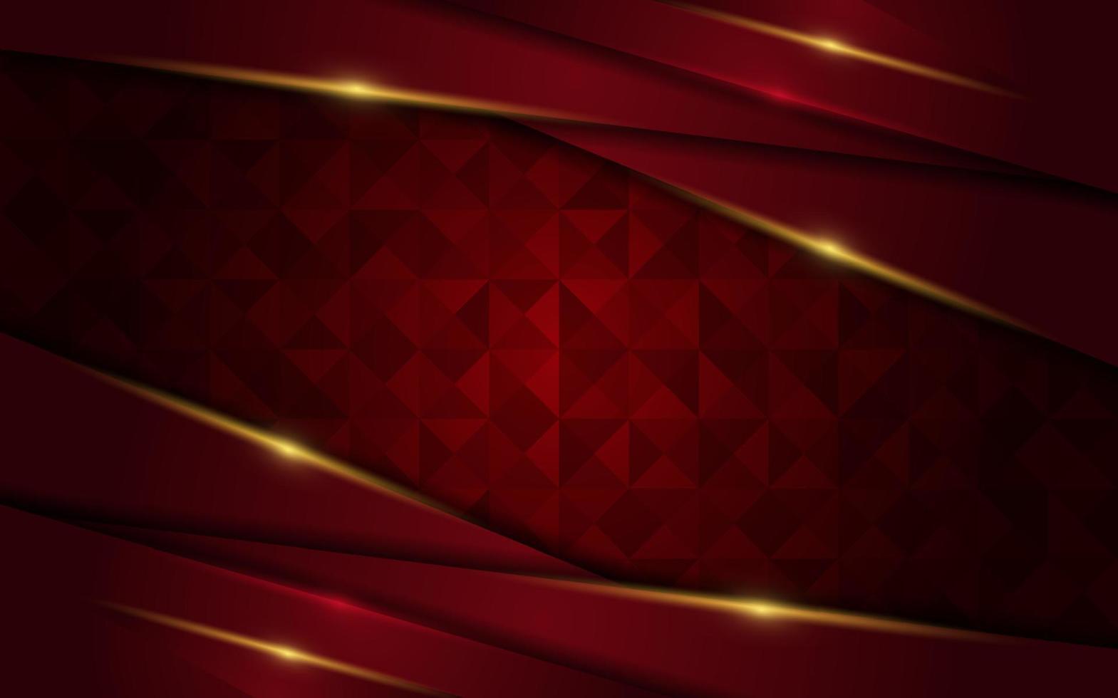 Modern dark red background with texture effect overlap layer design vector