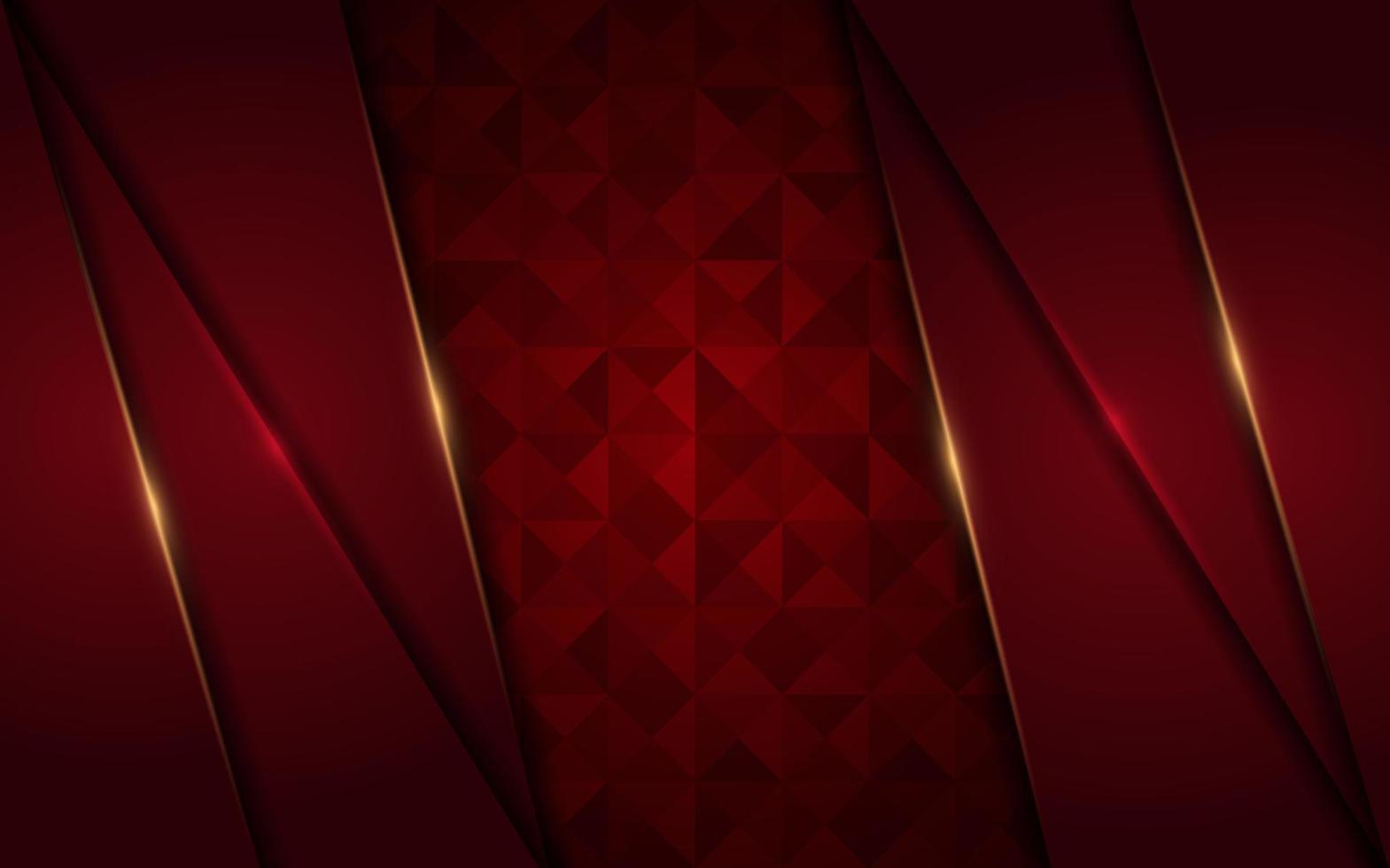 Modern dark red background with texture effect overlap layer design vector