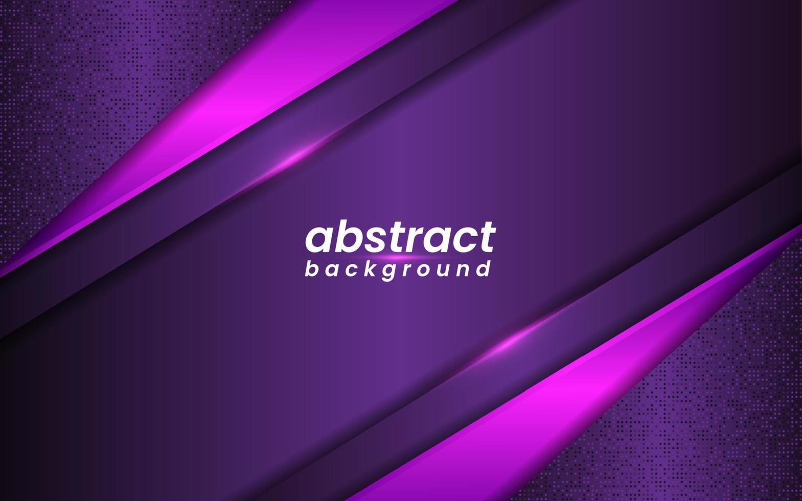 Modern purple background with glowing effect vector