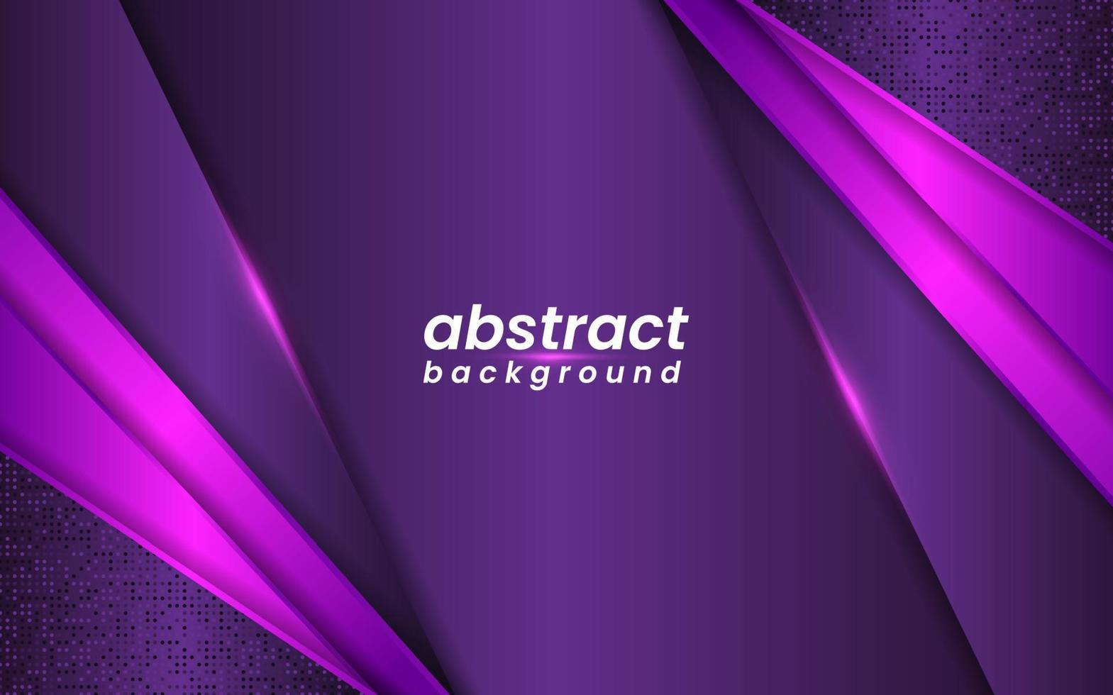 Modern purple background with glowing effect vector