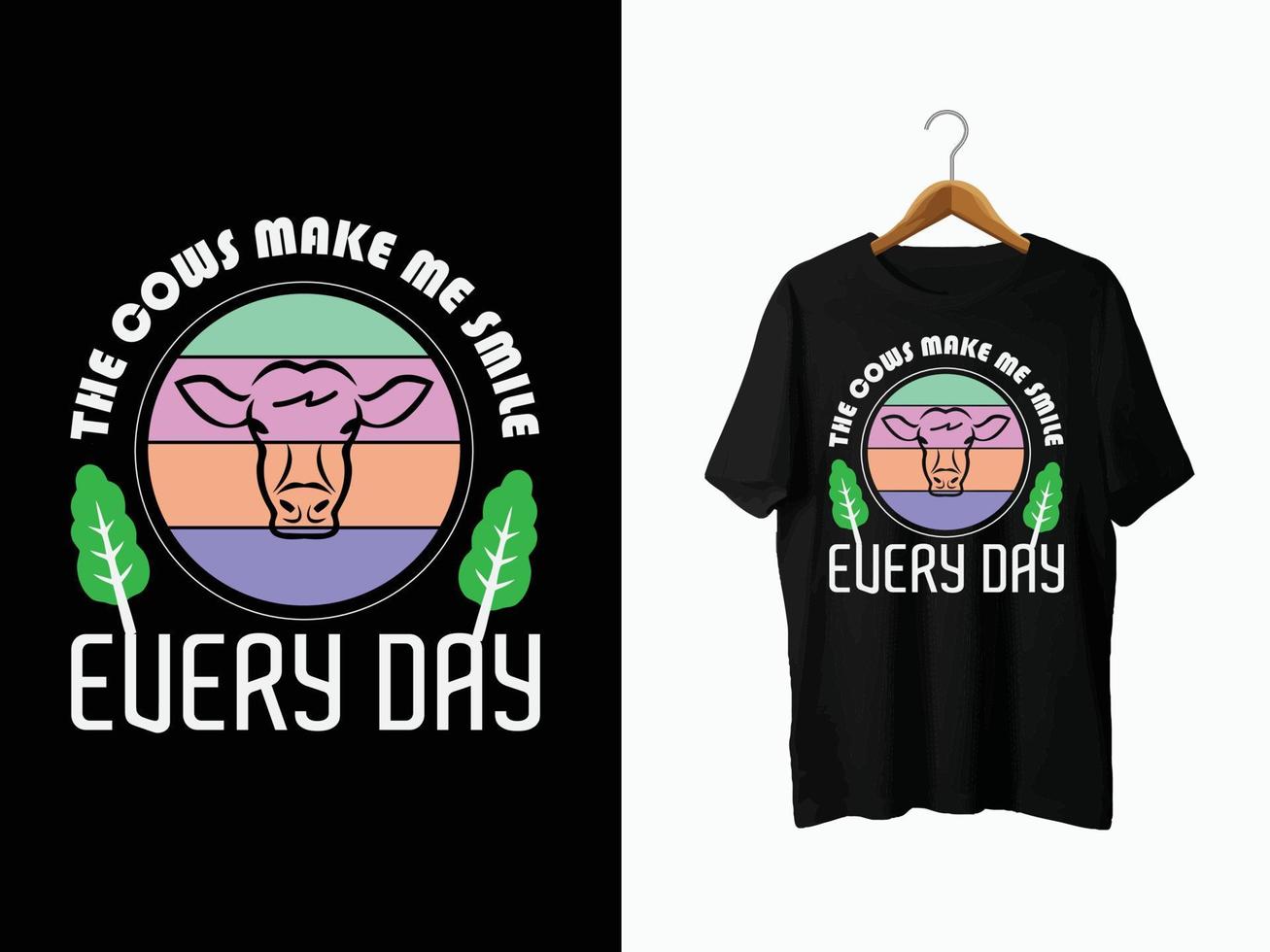 Farmer T-Shirt Design. vector