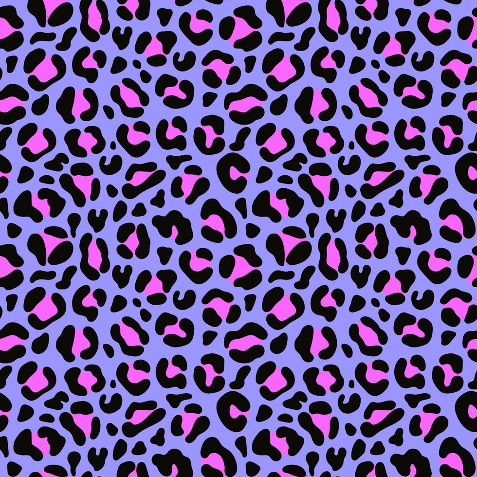 vector de estampado de leopardo sin costuras. fondo de moda para tela, papel, ropa. patrón de animales