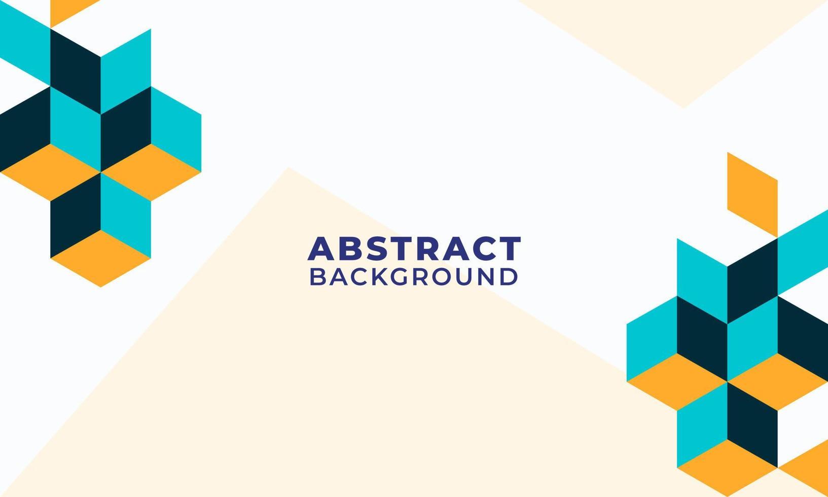 Geometric Flat Background Design Templates vector