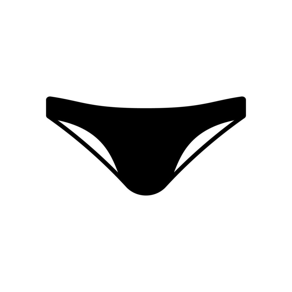 Black Underwear Silhouette Transparent Background, Underwear Icon With  Glyph Style In Black Solid, Style Icons, Black Icons, In Icons PNG Image  For Free Download