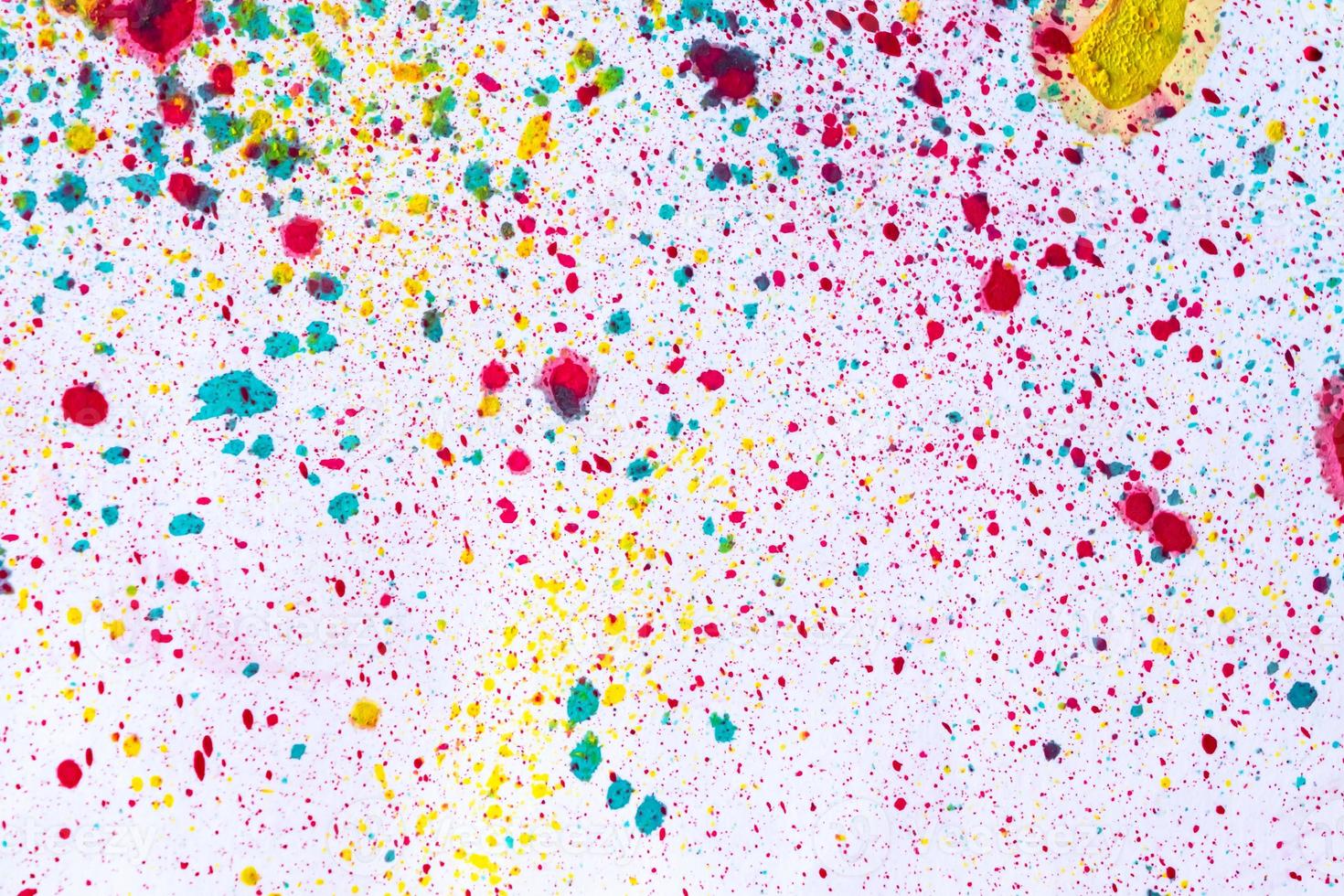 Abstract background and texture colorful of water color splash photo