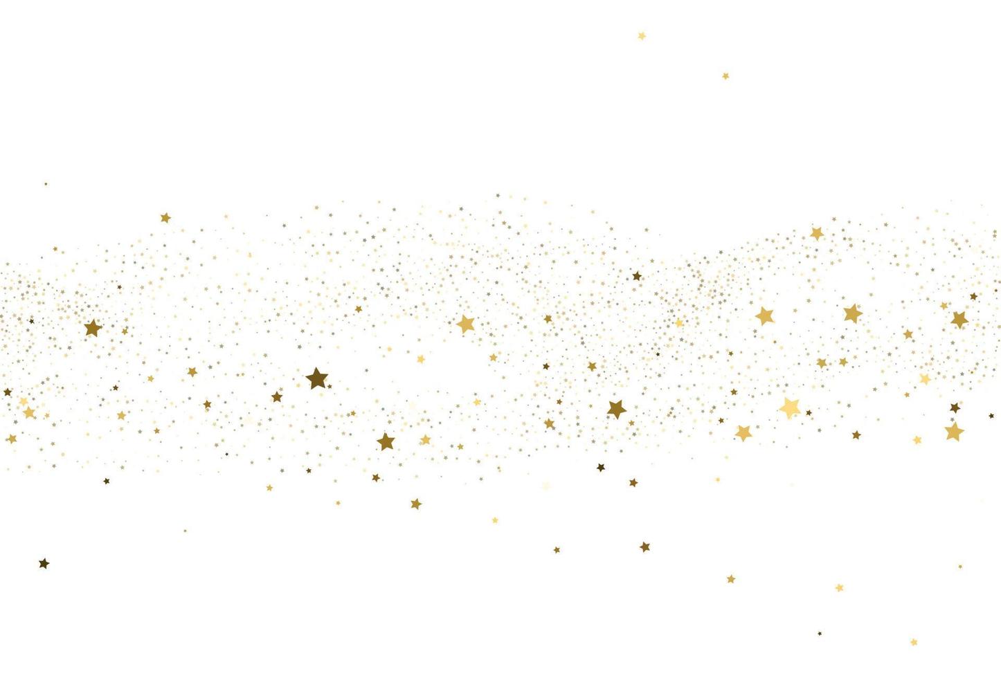 Light gold glitter confetti texture vector