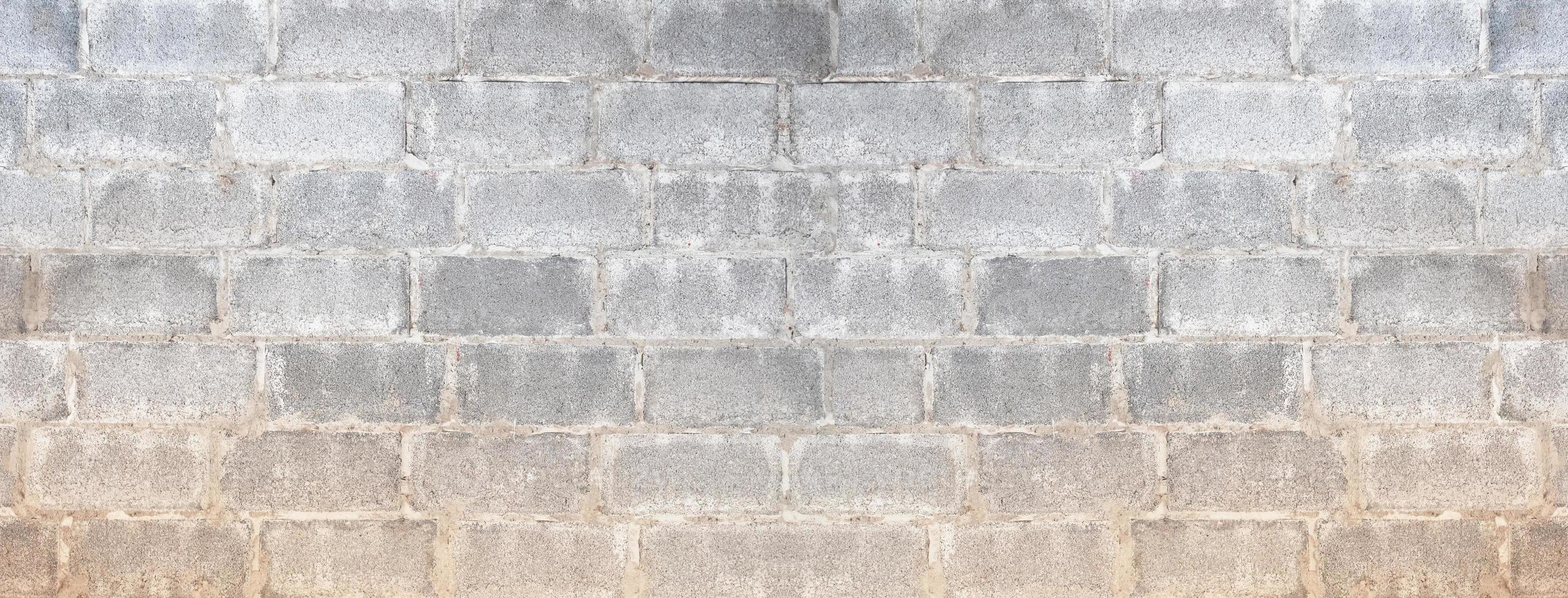 Texture of old block wall for background photo