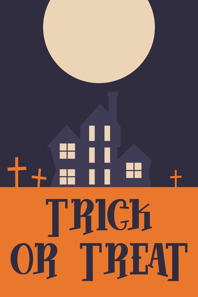 minimalismo de película de halloween de cartel vintage para diseño de volante. Cine antiguo de terror. plantilla de diseño decoración de fiesta ilustración vectorial creativa. diseño de carteles de vacaciones. Película de cine antiguo de terror. vector