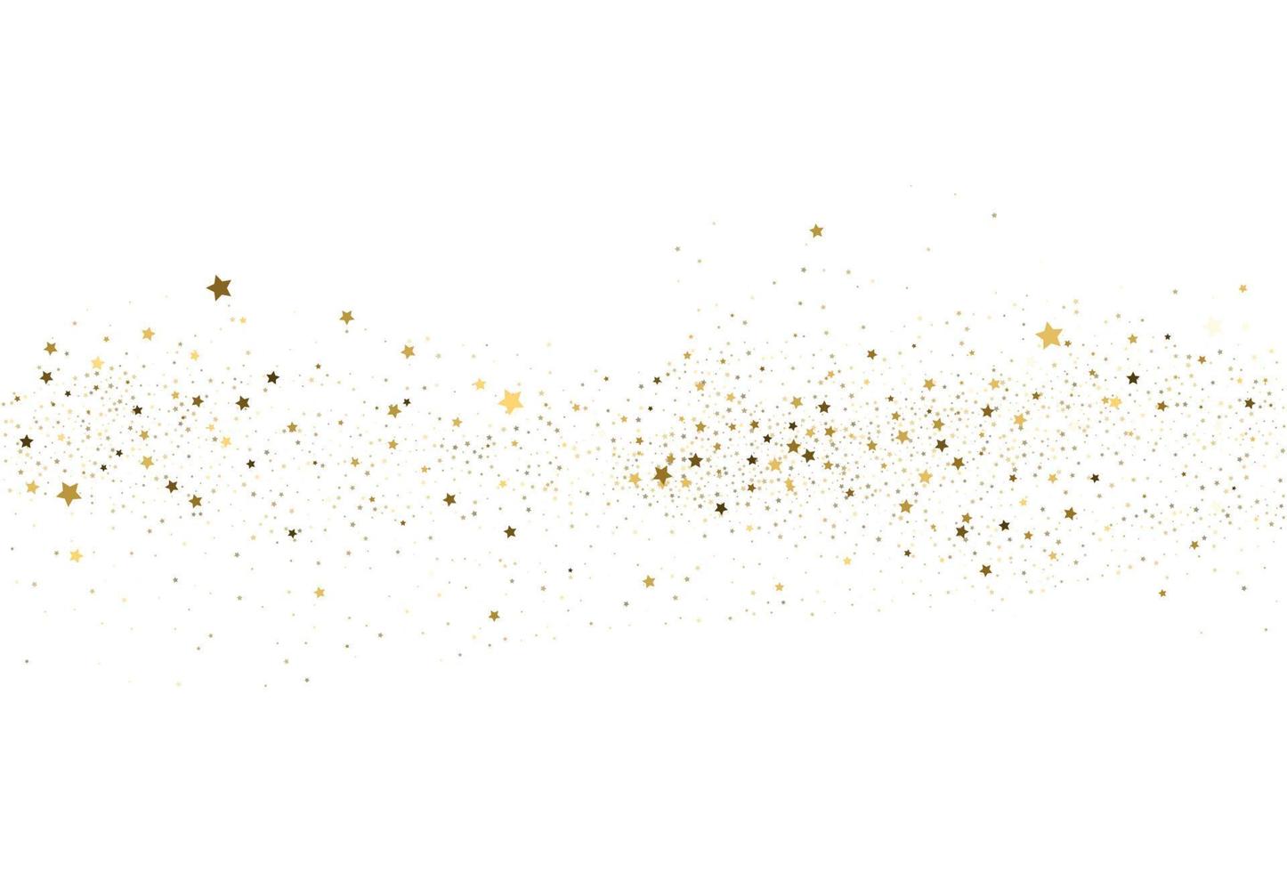 Light gold glitter confetti texture vector