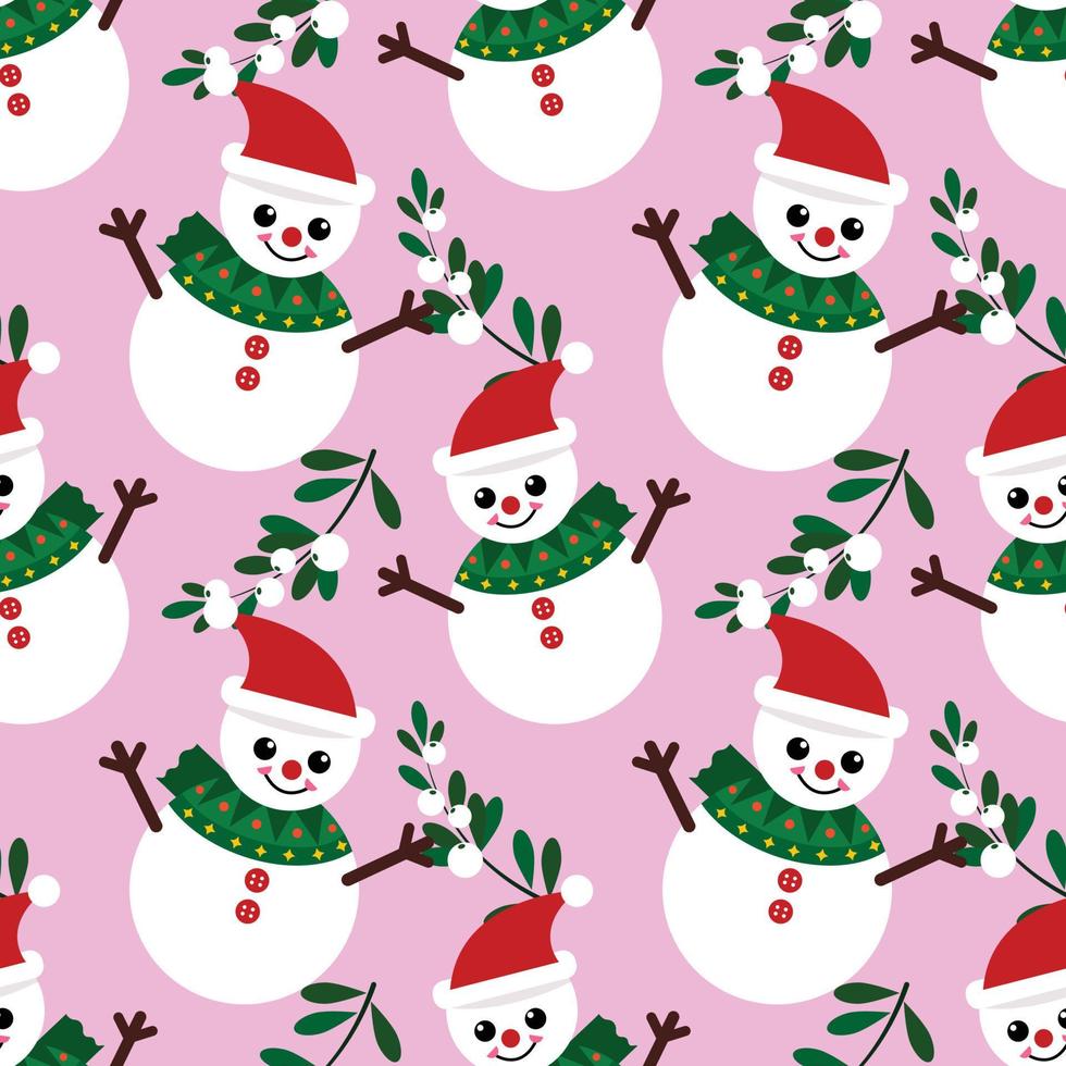 cute seamless pattern design vector on pink
