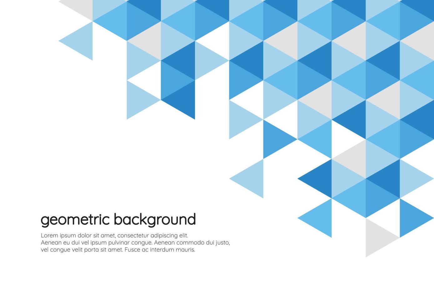 cute geometric background background vector