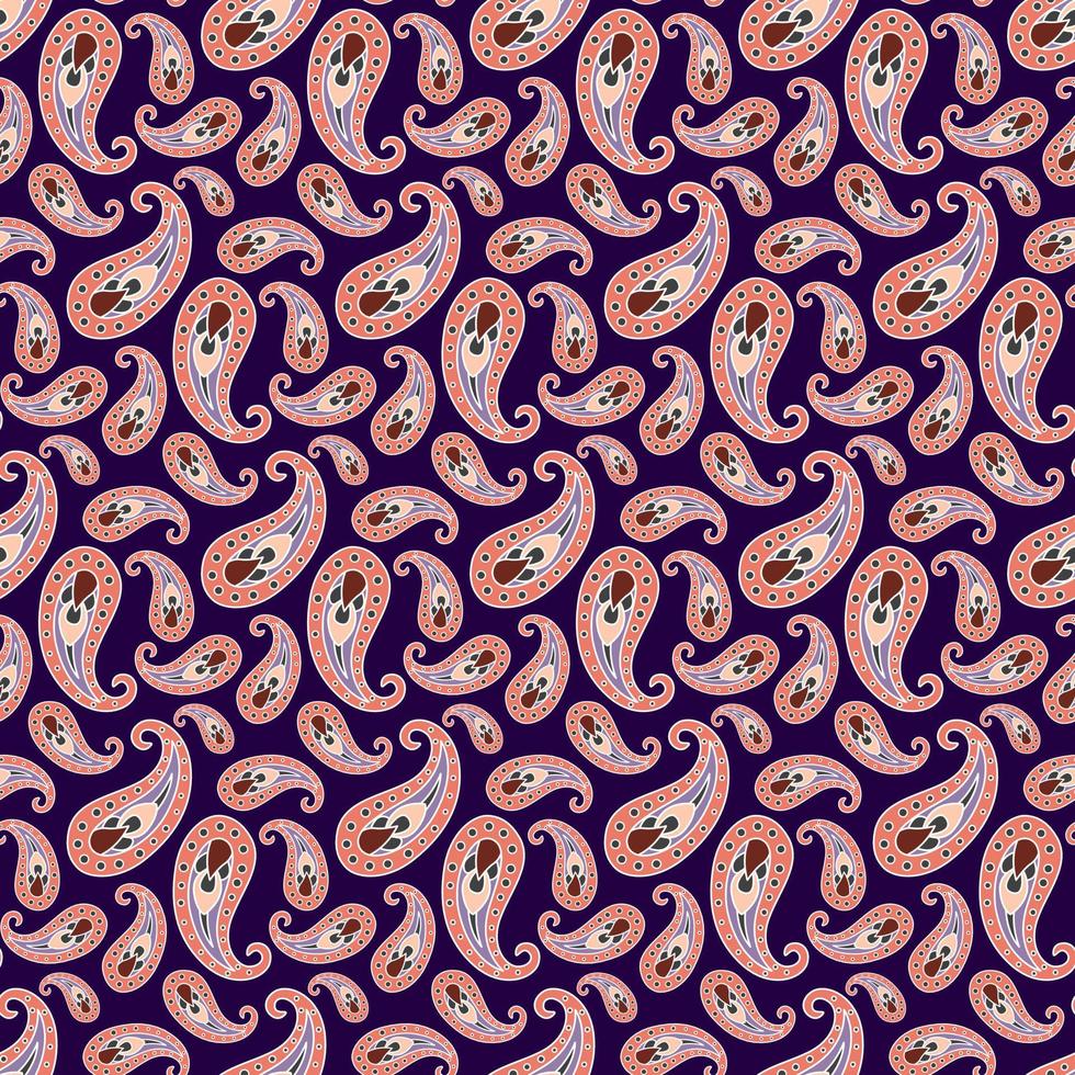 Paisley Vector Seamless Pattern