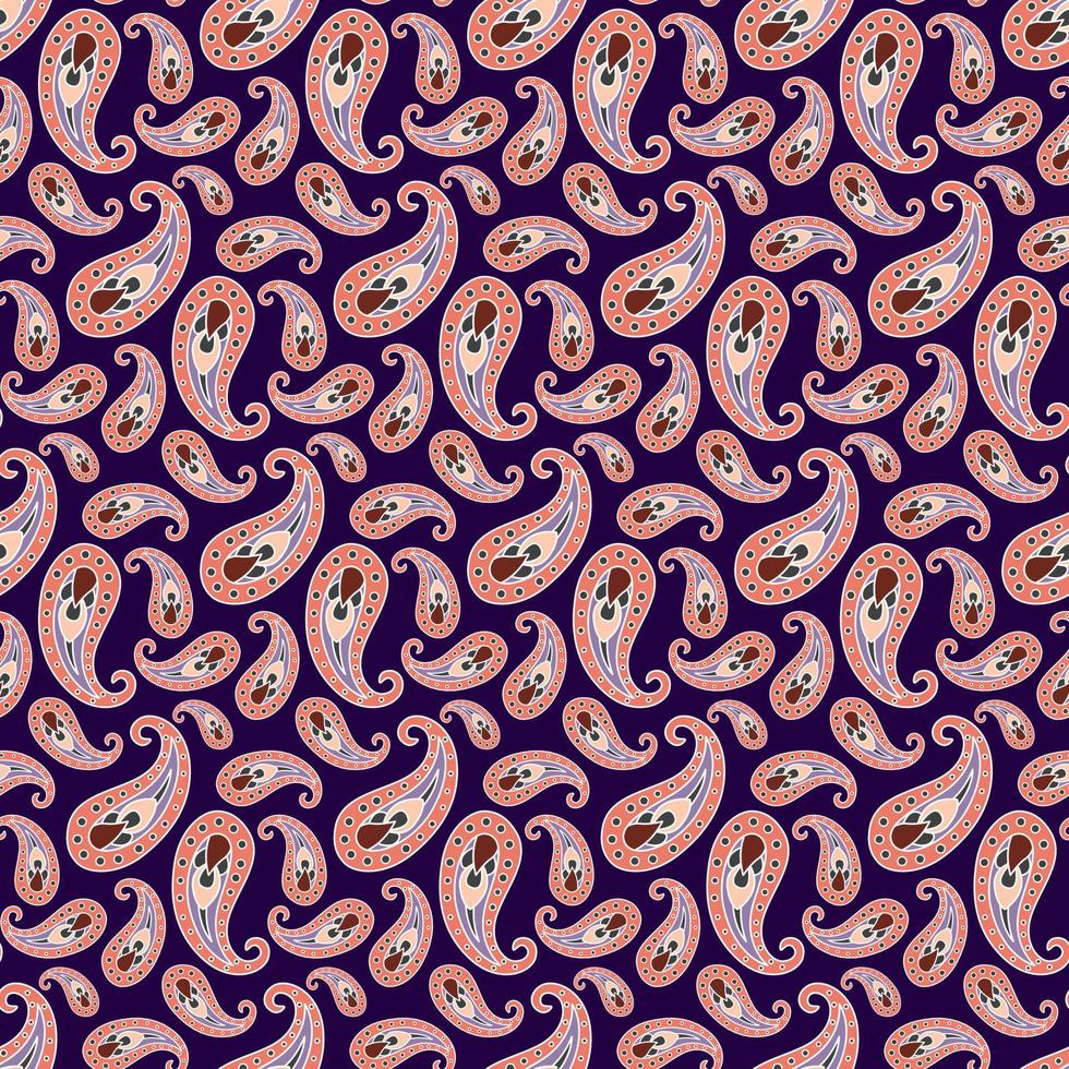 Paisley Vector Seamless Pattern