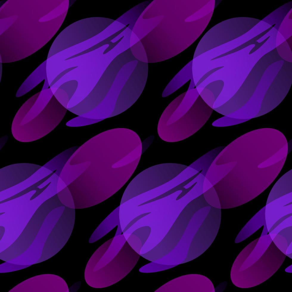 Abstract Purple Vector Seamless Pattern