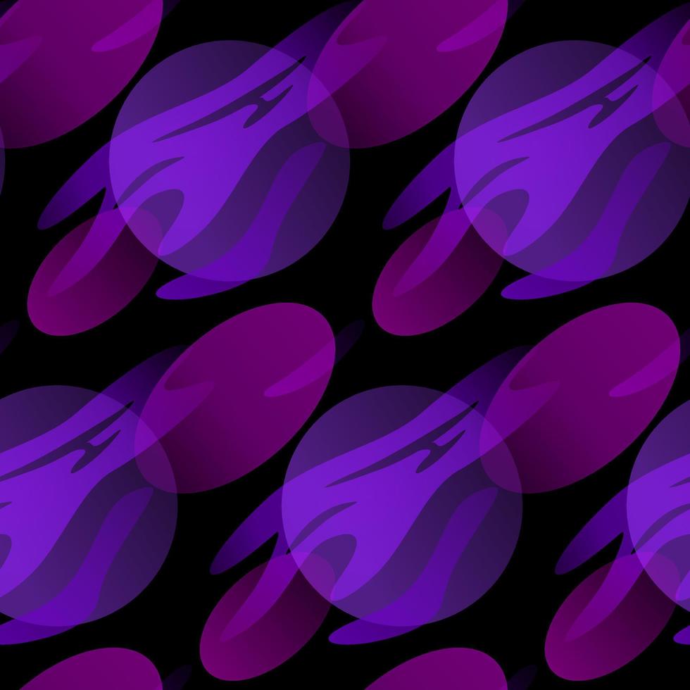 Abstract Purple Vector Seamless Pattern