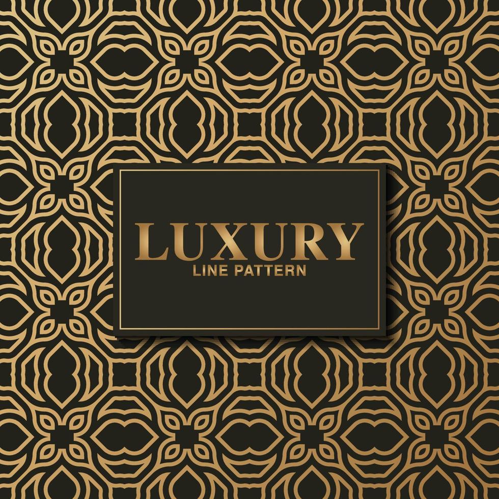luxury dark seamless pattern background vector