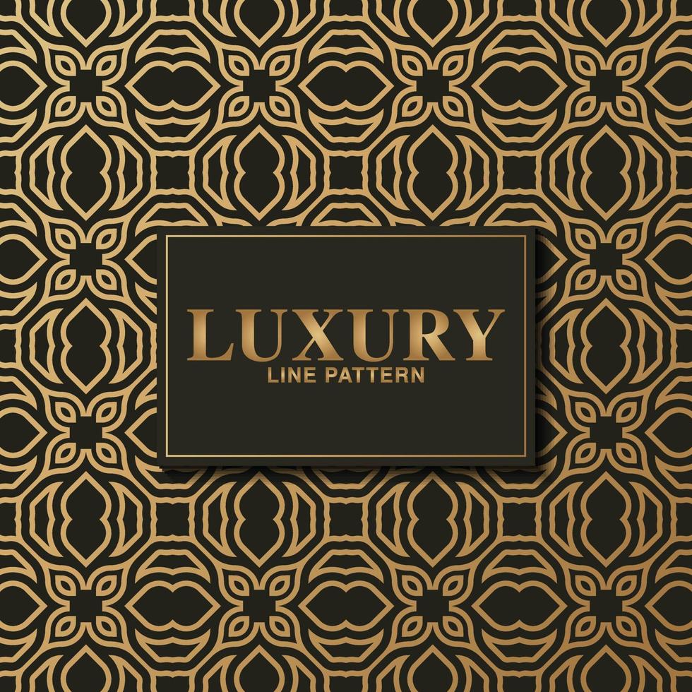 luxury dark seamless pattern background vector