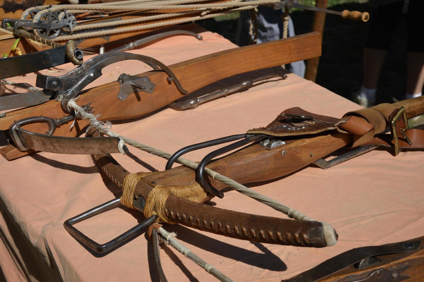 Weapons from the mediaeval photo