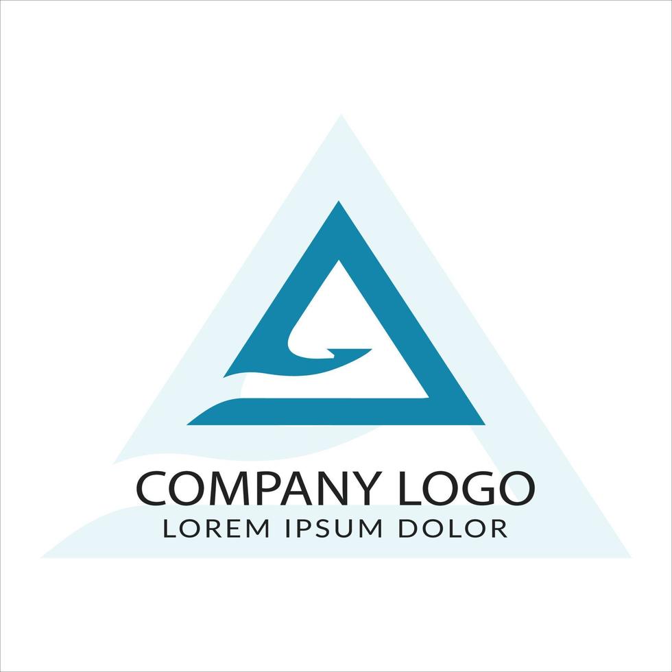 Real state company logo design vector