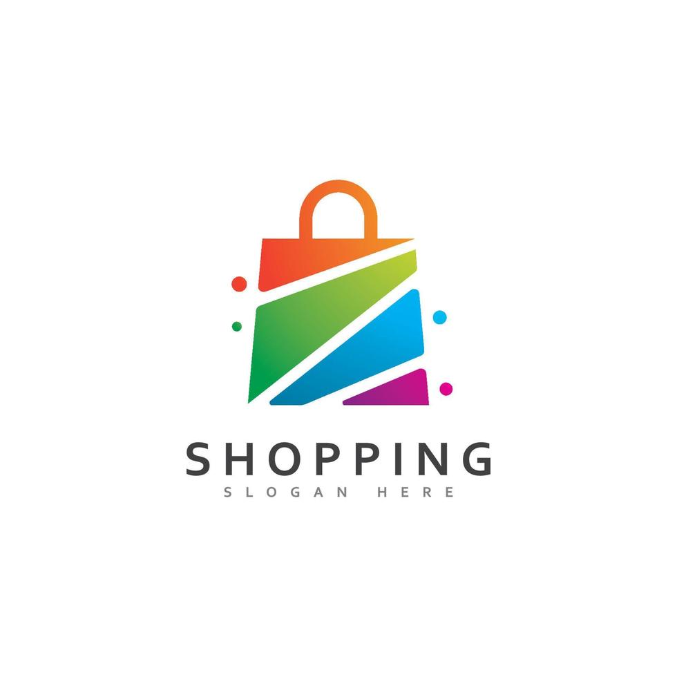Online Shop Logo Vector, Shop logo design template, illustration,s imple modern and iconic logo vector