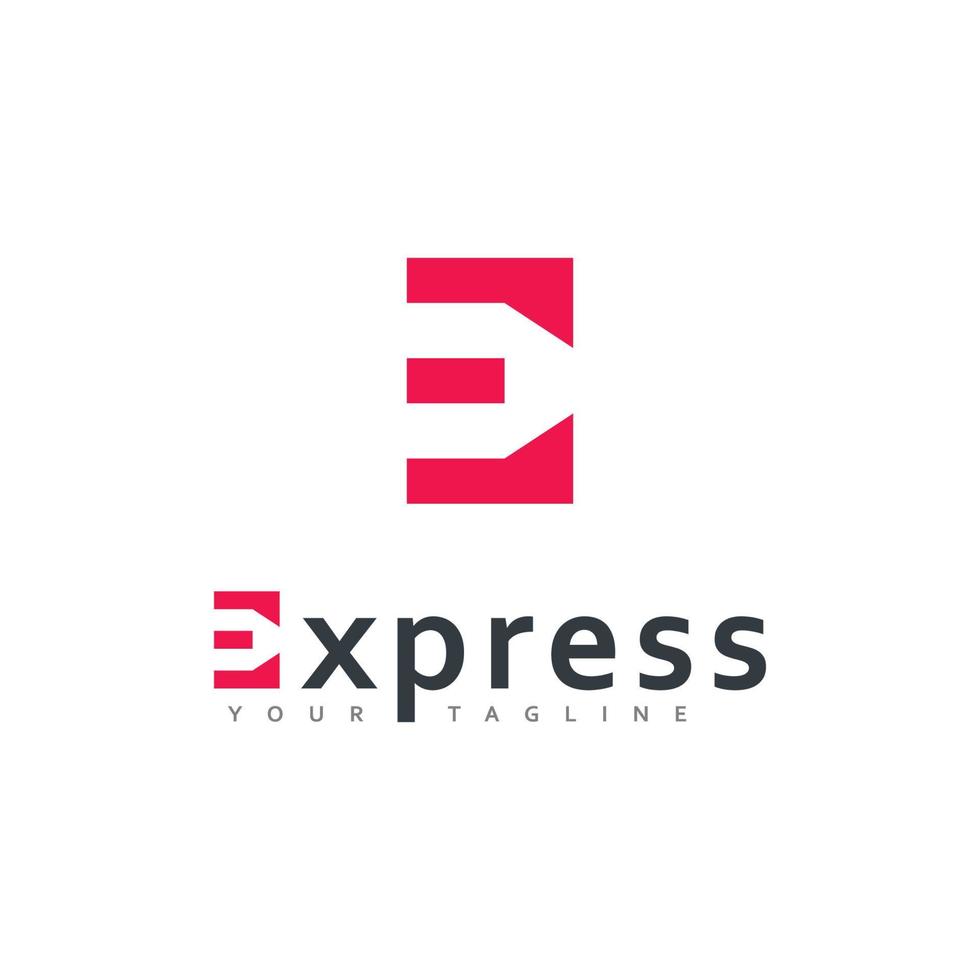 Modern Express vector logo design, Arrow business logo icon design template
