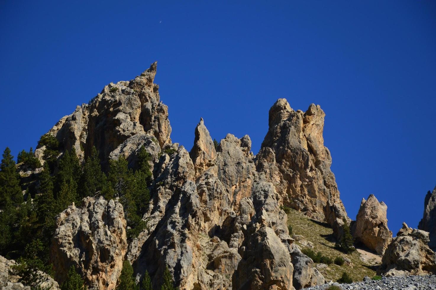 Mountains between France and Italy photo