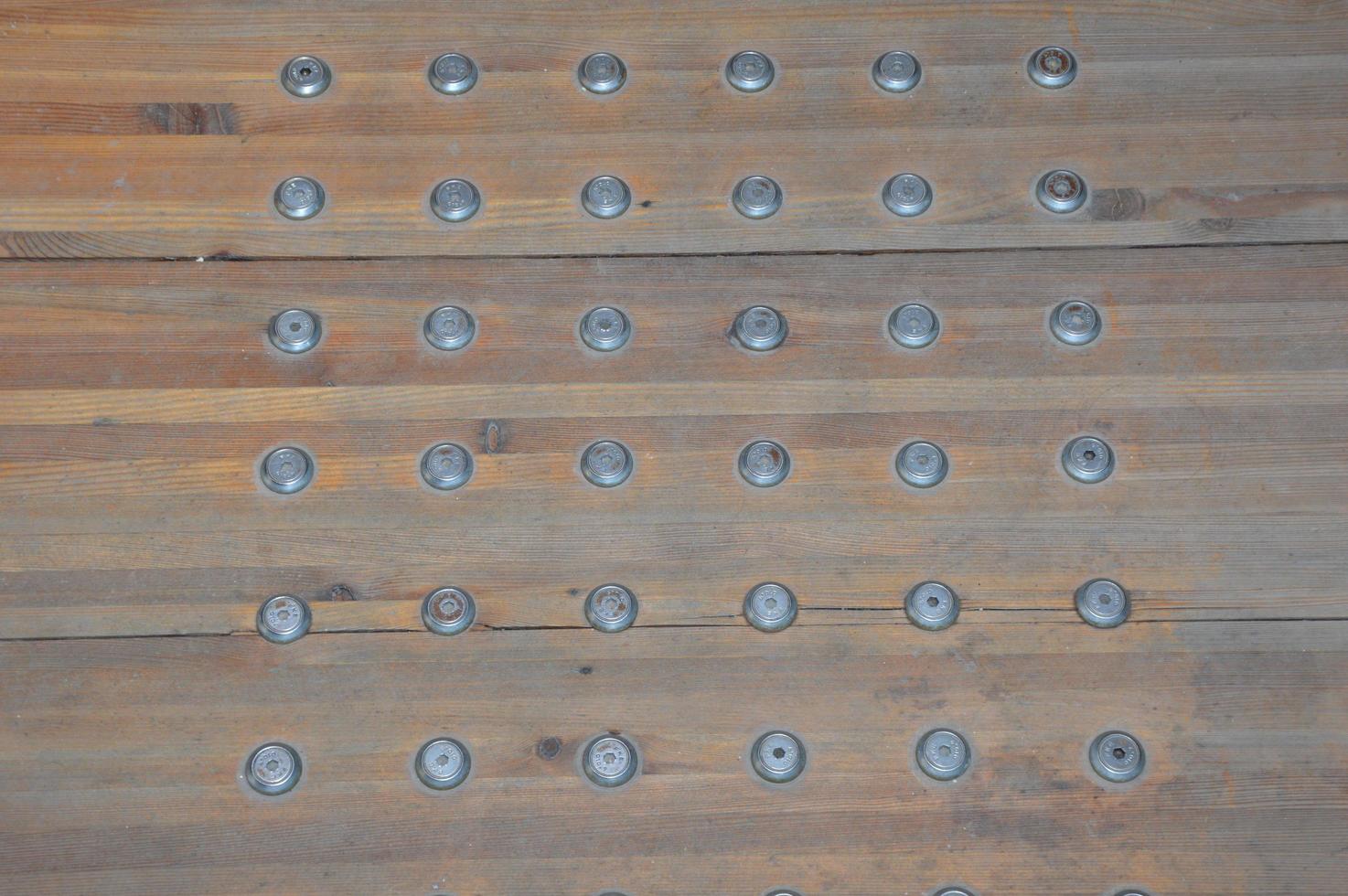 Screws in the floor photo