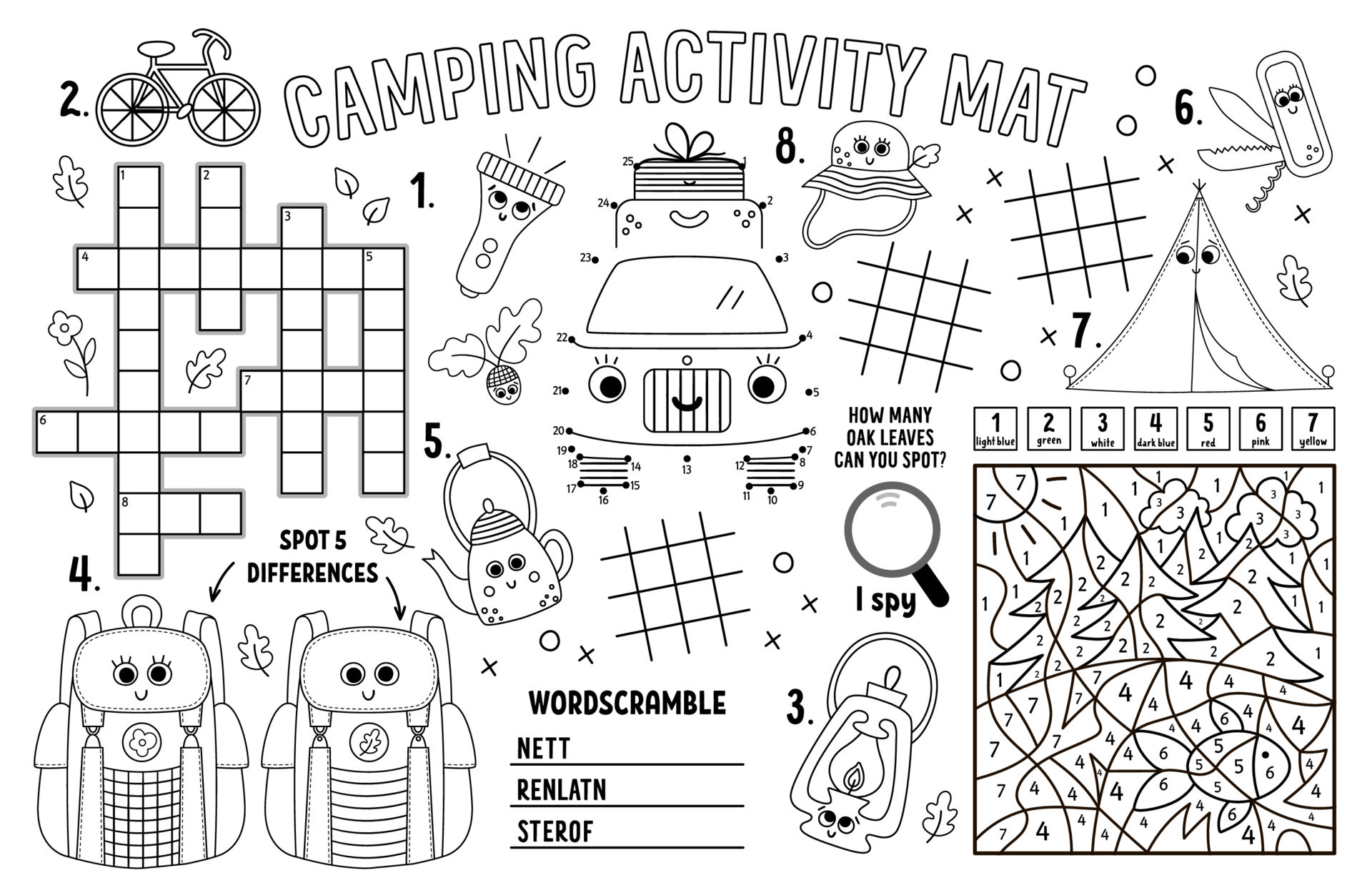 vector-camping-placemat-summer-camp-holidays-printable-activity-mat-with-maze-tic-tac-toe