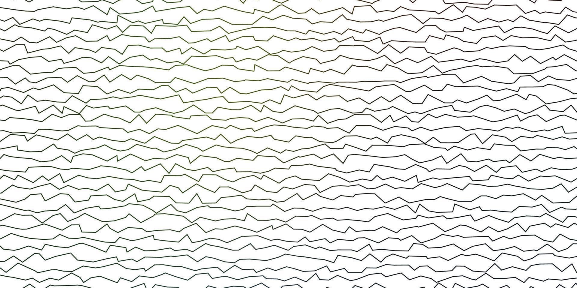 Dark Multicolor vector pattern with curved lines.