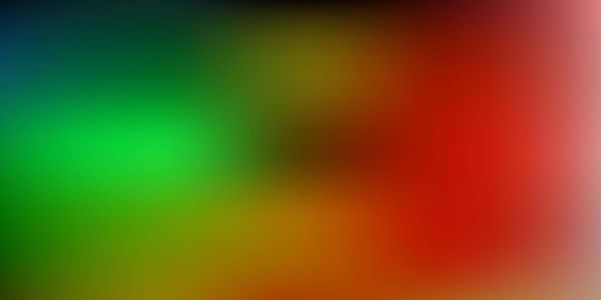 Dark multicolor vector gradient blur background.