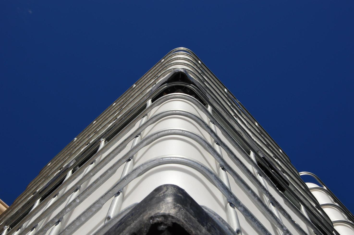 Closeup shot of a water tank photo