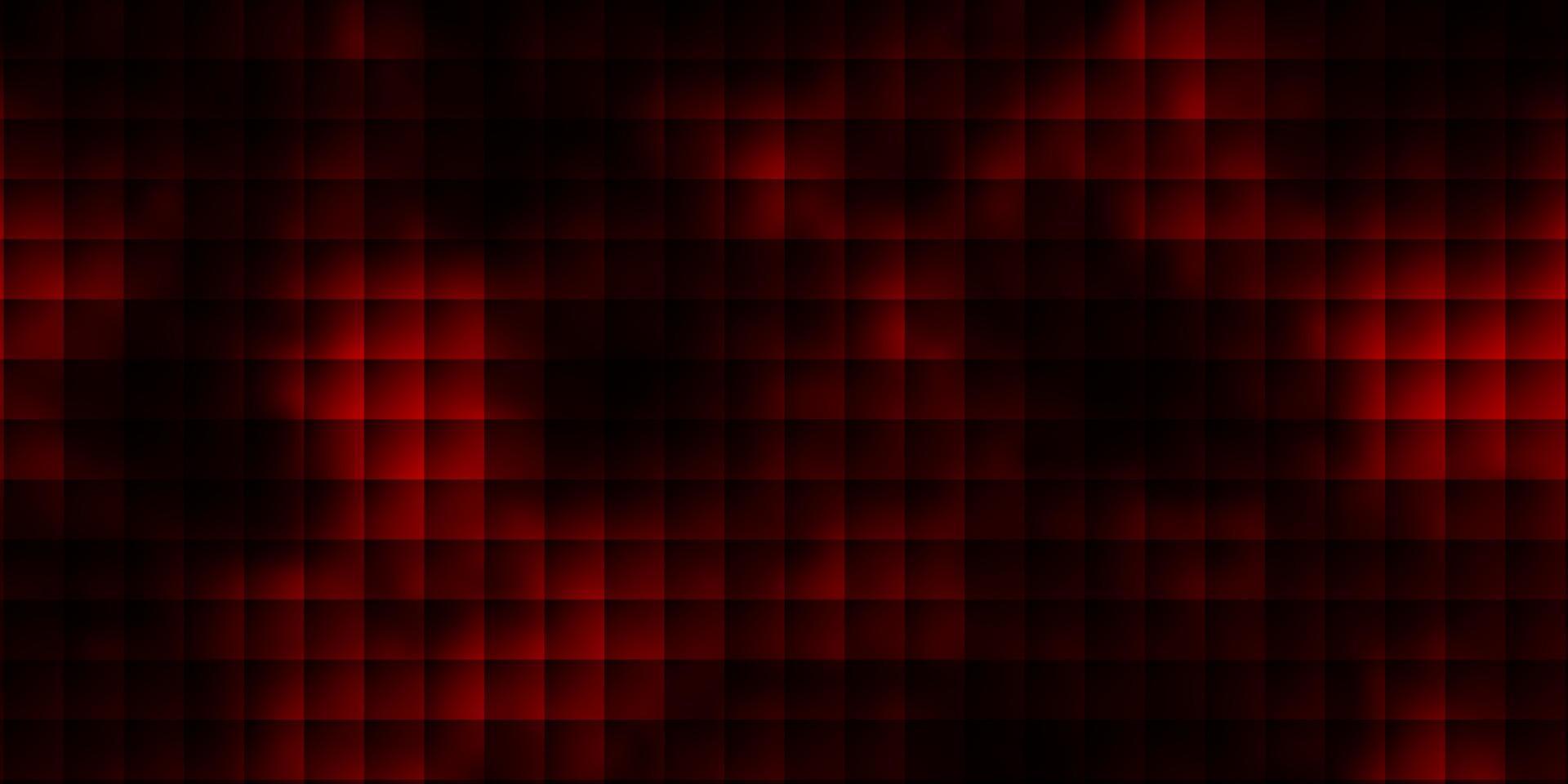 textura de vector de color rosa oscuro, rojo en estilo rectangular.