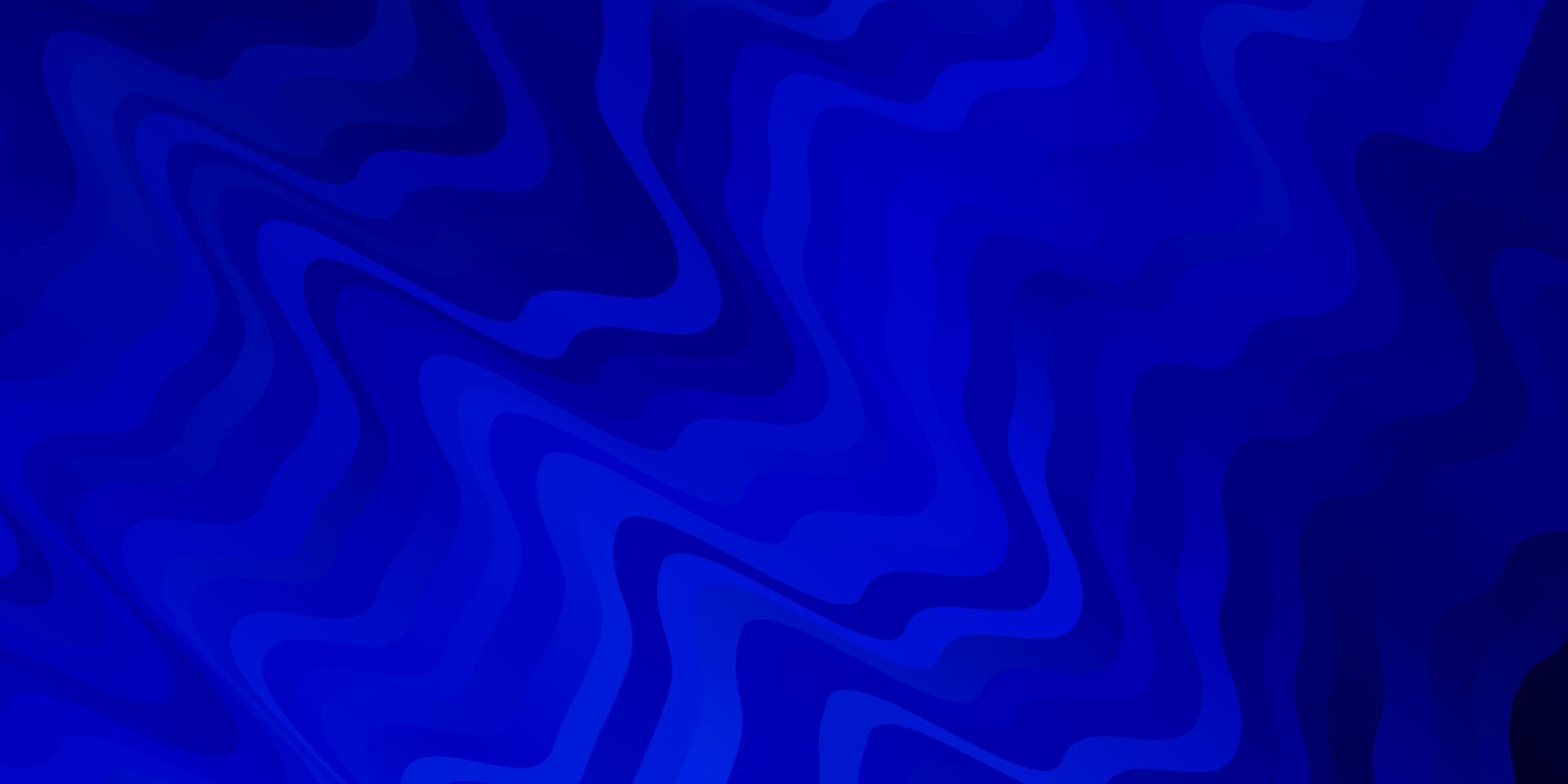 Dark BLUE vector layout with curves.