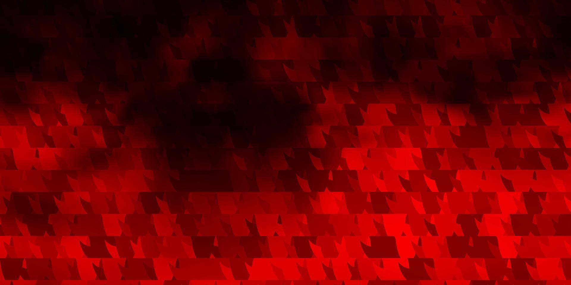 Dark Red, Yellow vector texture with triangular style.