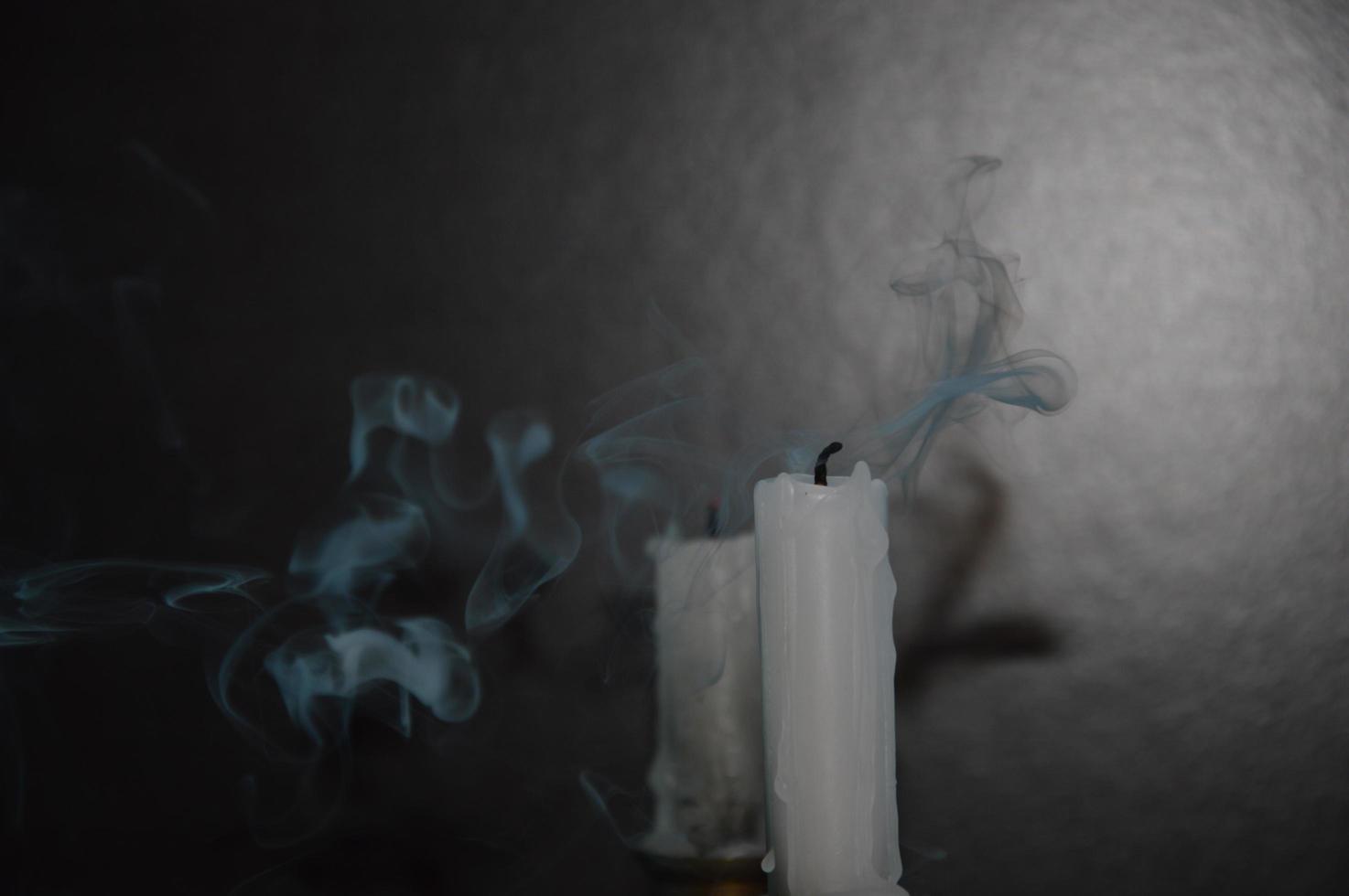 Closeup on Candles photo