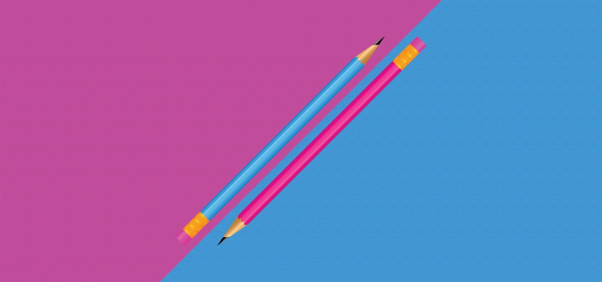 Pencil vector for educational background design, pencil background.ai