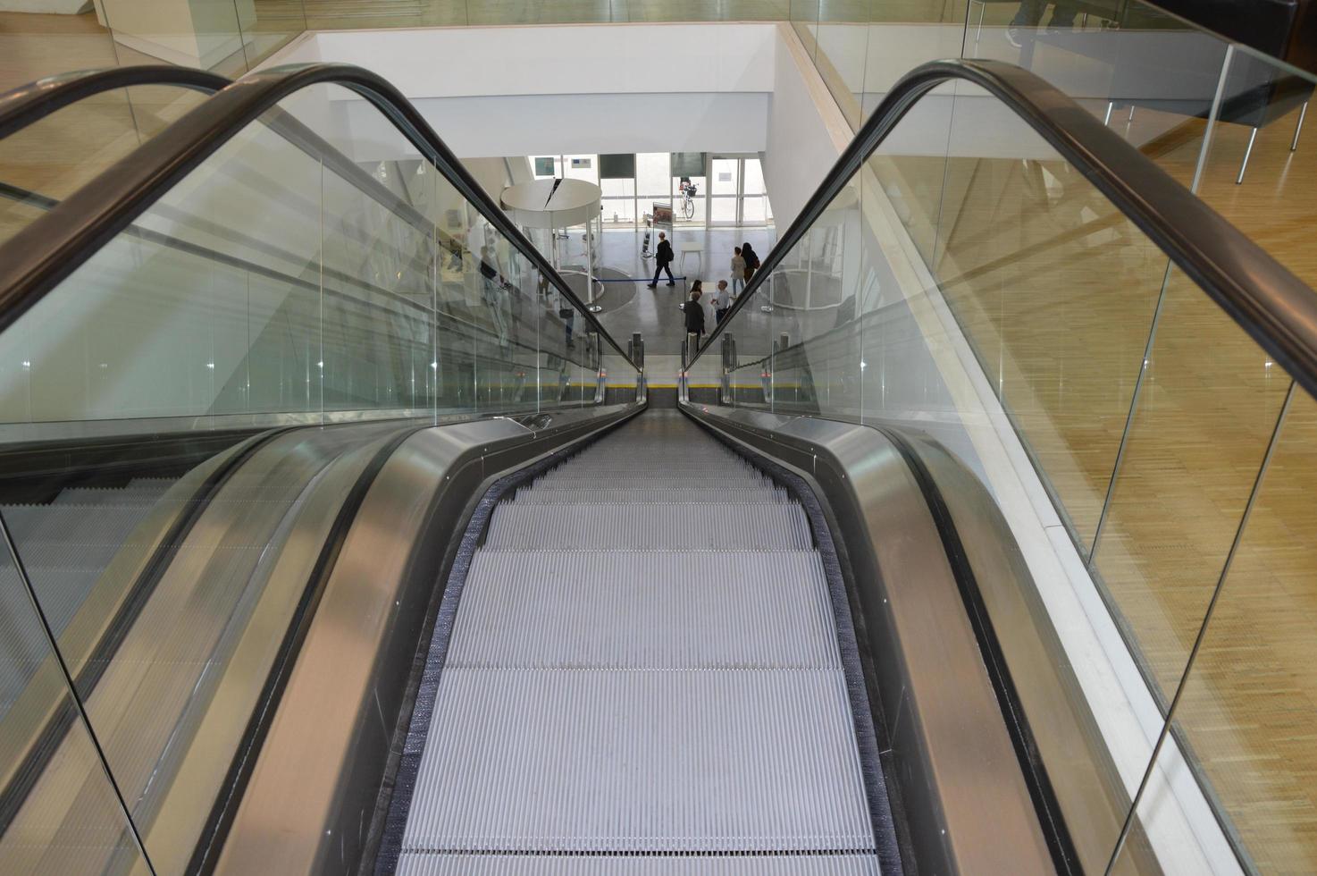 Closeup on a Escalator photo