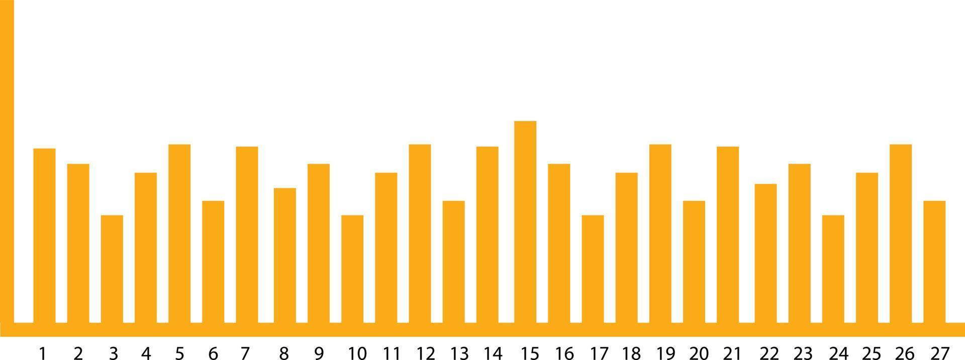 Business progress charts - vector illustration.