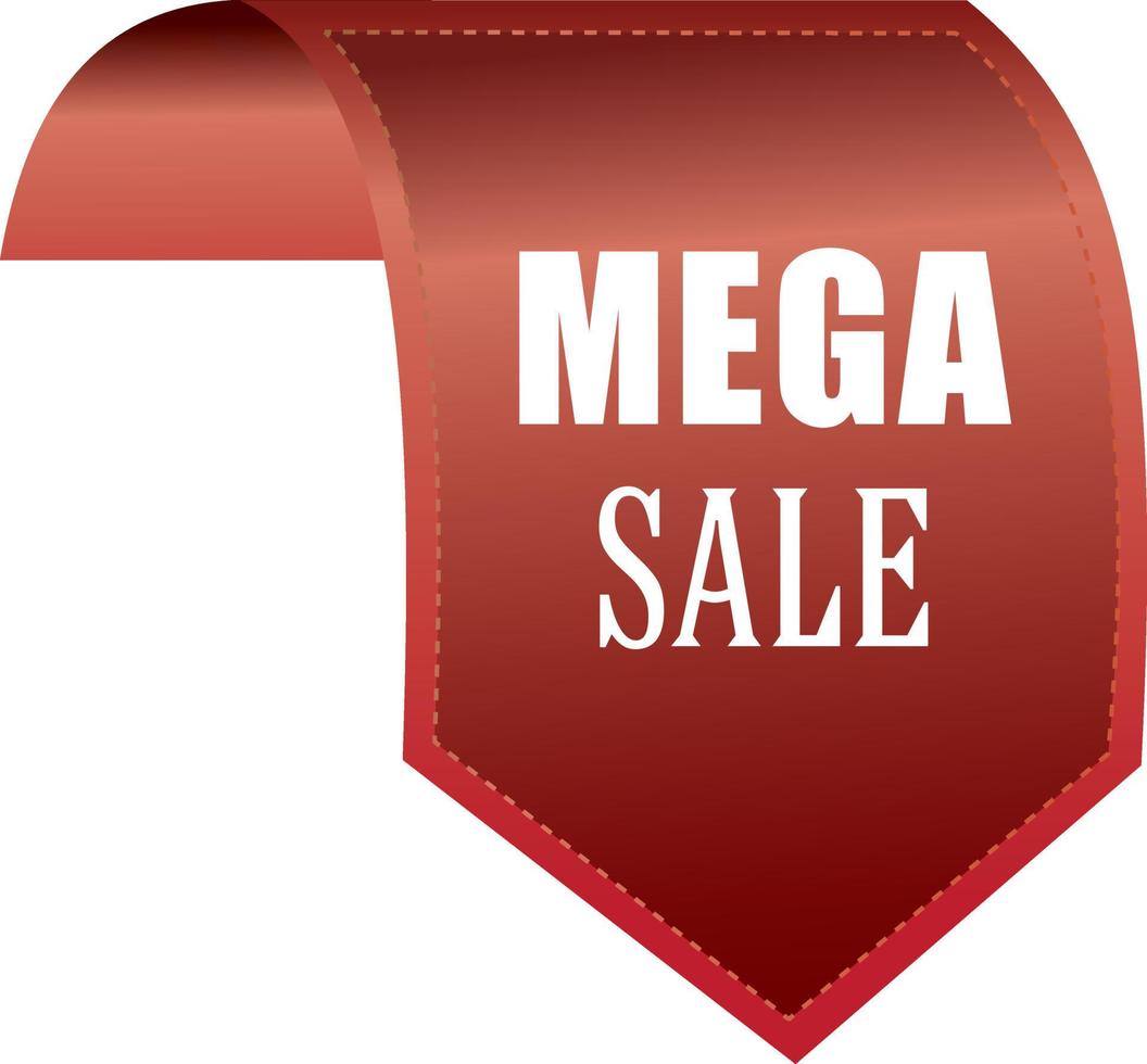 Ilustración de vector de mega venta