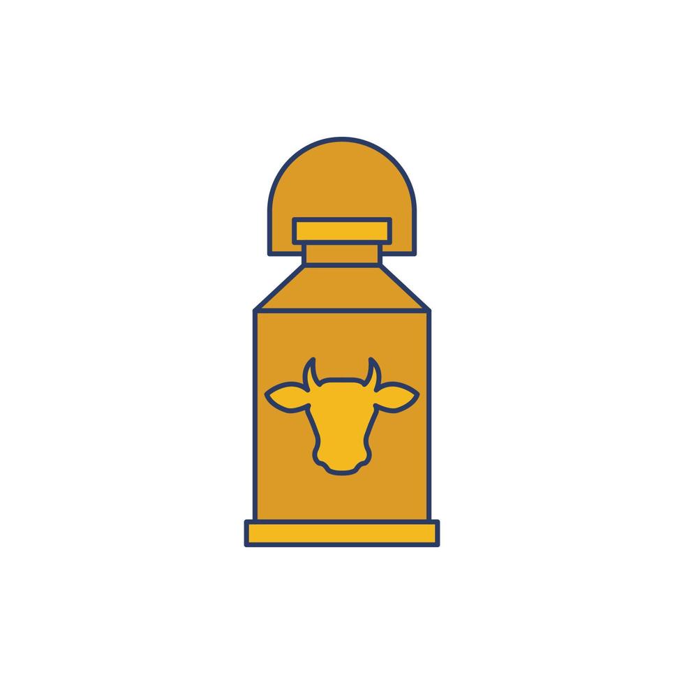 milk container dairy icon vector