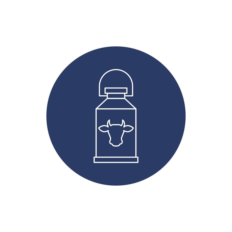 milk container dairy icon vector