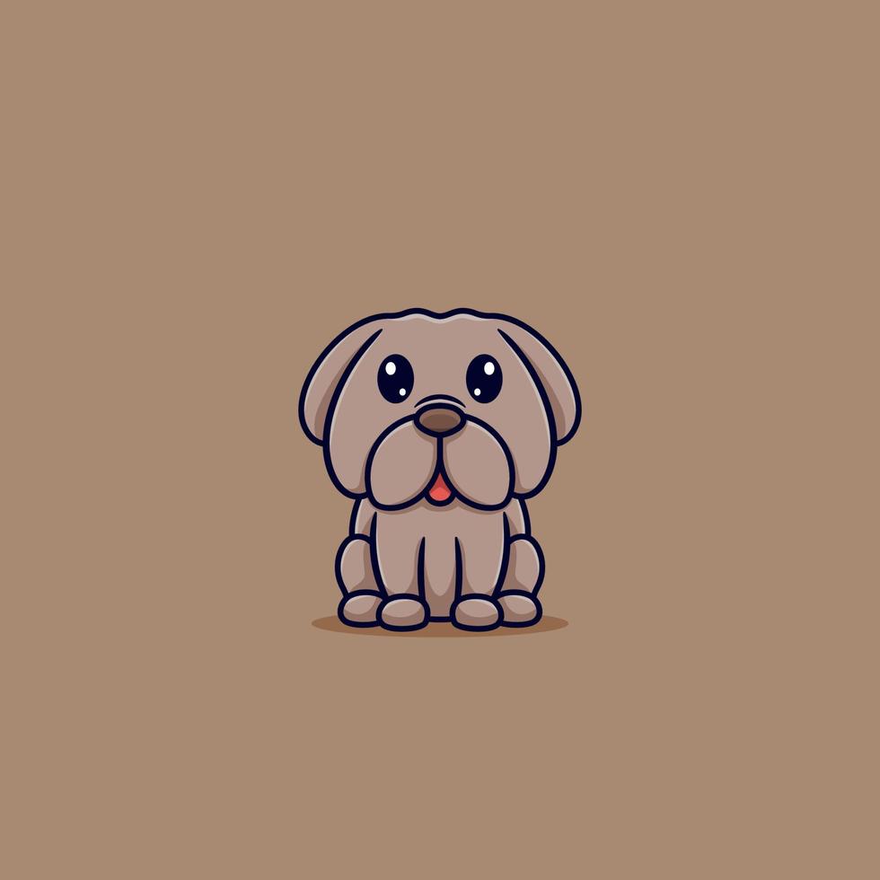 Cute dog sitting cartoon 9015742 Vector Art at Vecteezy Cute dog sitting cartoon 9015742 Vector Art at Vecteezy